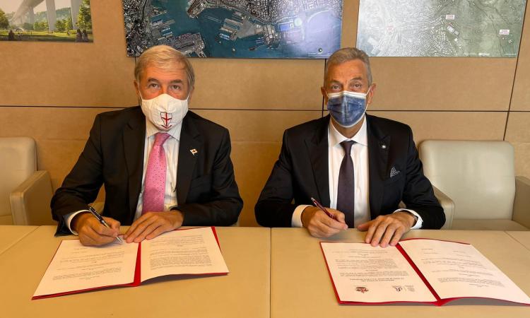 Recanati e Genova, accordo storico di promozione culturale: la firma a Palazzo Tursi