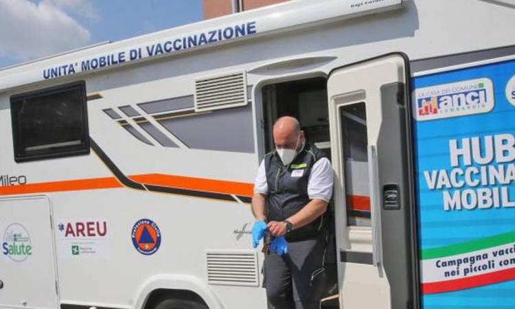 Il camper vaccinale fa tappa a Treia: appuntamento al 9 ottobre