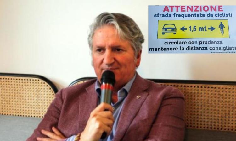 Tolentino aderisce alla campagna "Io rispetto il ciclista": in città spunteranno otto cartelli Tolentino aderisce alla campagna "Io rispetto il ciclista": in città spunteranno otto cartelli