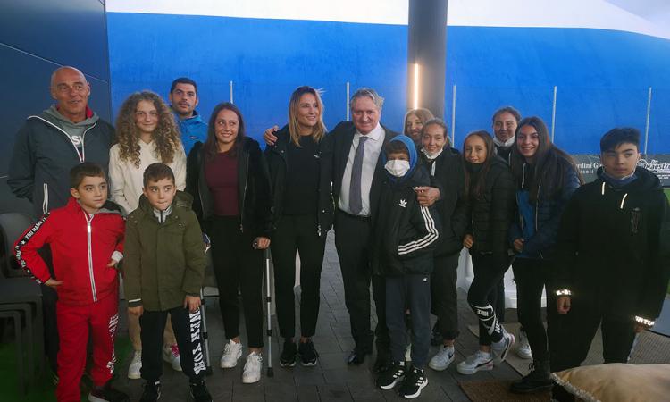 Gradito ritorno a Tolentino per la promessa del tennis Cocciaretto: con lei anche il CT Garbin Gradito ritorno a Tolentino per la promessa del tennis Cocciaretto: con lei anche il CT Garbin