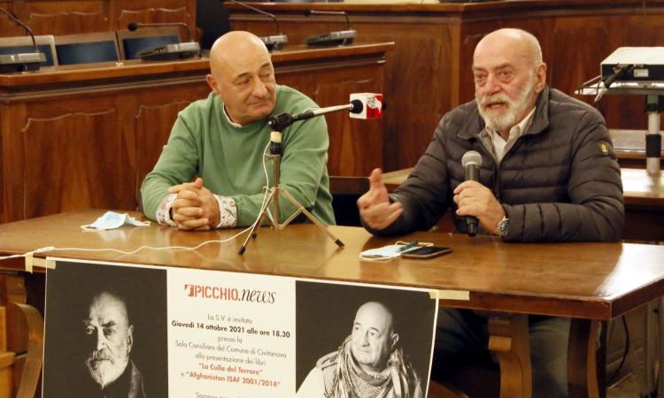 I ricordi di guerra di Capuozzo e Picchio: presentati a Civitanova due libri sull'Afghanistan I ricordi di guerra di Capuozzo e Picchio: presentati a Civitanova due libri sull'Afghanistan