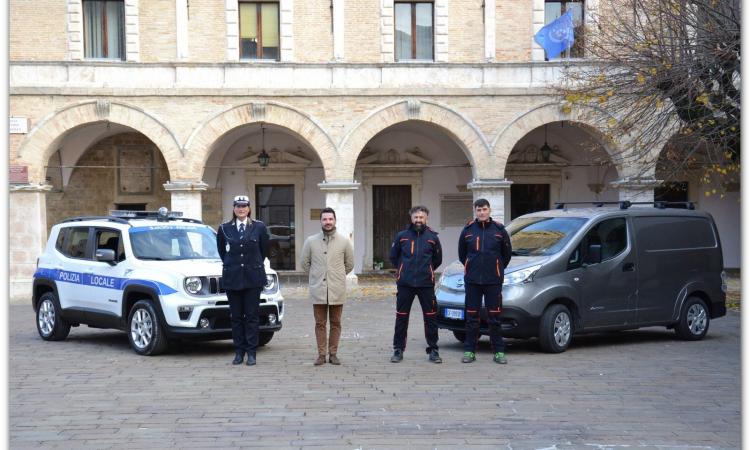 Cingoli sempre più green: due nuovi veicoli elettrici in dotazione per il Comune