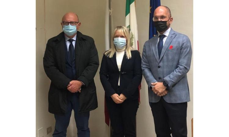 San Severino, post-sisma: vertice tra il sindaco Piermattei e l'assessore Castelli