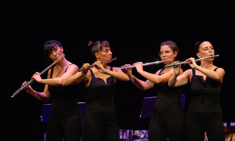 Macerata, il Quartetto Fata conquista il teatro Lauro Rossi col suo originale "concerto-sconcerto"