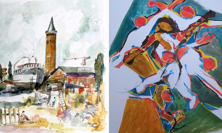 Civitanova, in mostra le opere di Salvatore Negro e Nicola Fioretti Civitanova, in mostra le opere di Salvatore Negro e Nicola Fioretti