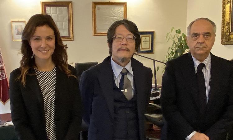 Delegazione giapponese in visita all'Università di Macerata