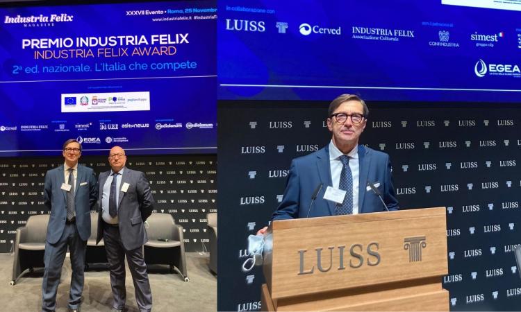 Industria Felix premia l'Italia che riparte: tra le migliori imprese c'è la Steat di Fermo Industria Felix premia l'Italia che riparte: tra le migliori imprese c'è la Steat di Fermo