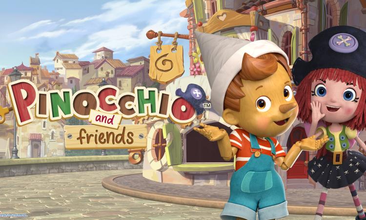 Pinocchio and Friends: la nuova creatura di Iginio Straffi in anteprima mondiale sulla Rai Pinocchio and Friends: la nuova creatura di Iginio Straffi in anteprima mondiale sulla Rai