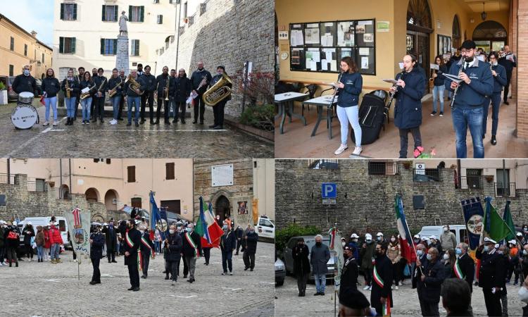 Monte San Martino, celebrata la cittadinanza onoraria al Milite Ignoto Monte San Martino, celebrata la cittadinanza onoraria al Milite Ignoto
