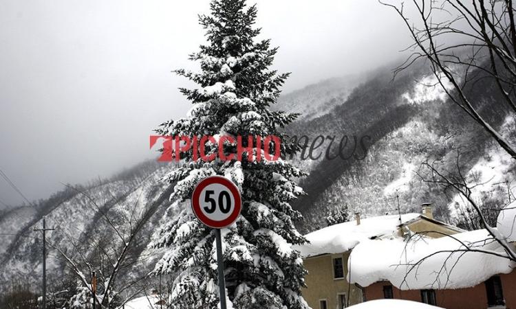 Neve anche a bassa quota: in arrivo due giornate da allerta meteo nelle Marche