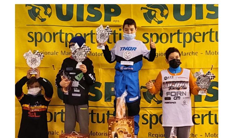 Tolentino, chiusa una stagione da sogno per il baby Santecchia: primo nella categoria mini cross 65 Tolentino, chiusa una stagione da sogno per il baby Santecchia: primo nella categoria mini cross 65