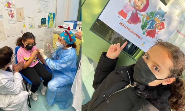 Civitanova, Gaia è la prima bimba a sottoporsi al vaccino. Ciarapica: "Un esempio per tutti"
