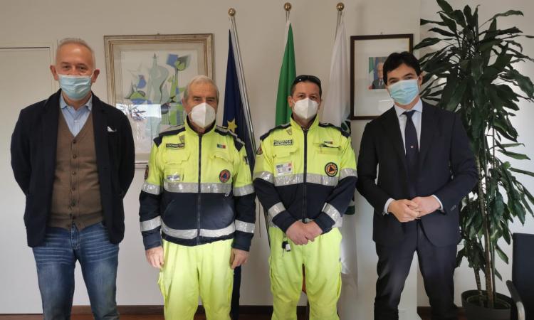 Focus sulla Protezione Civile: Ciarapica a colloquio da Acquaroli Focus sulla Protezione Civile: Ciarapica a colloquio da Acquaroli