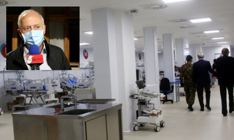 Civitanova, Saltamartini: "Il Covid Hospital per ora non riapre". Acquaroli: "Fase complicata" Civitanova, Saltamartini: "Il Covid Hospital per ora non riapre". Acquaroli: "Fase complicata"