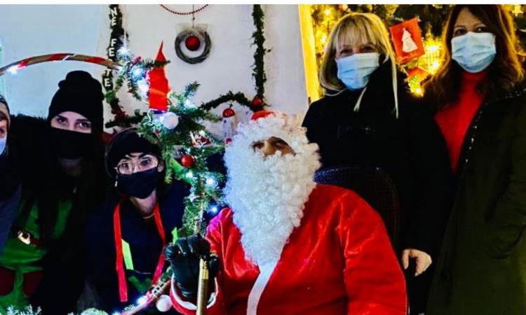 La tana di Babbo Natale a San Severino Marche