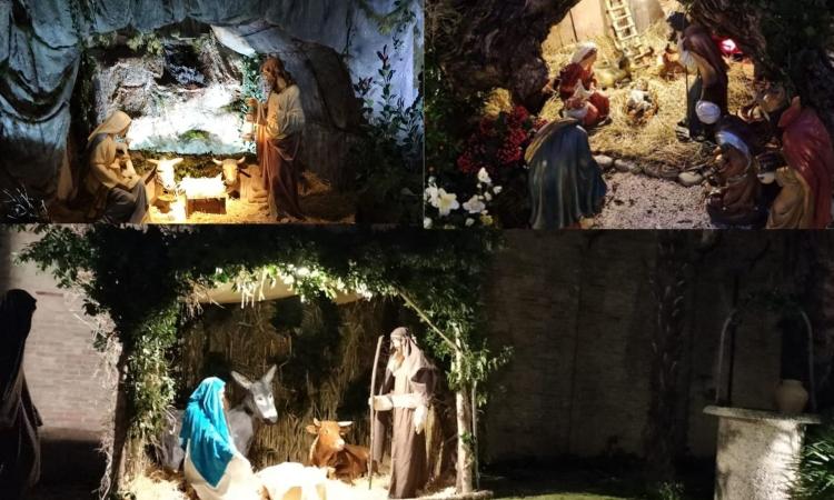Tris di presepi per le vie di Mogliano