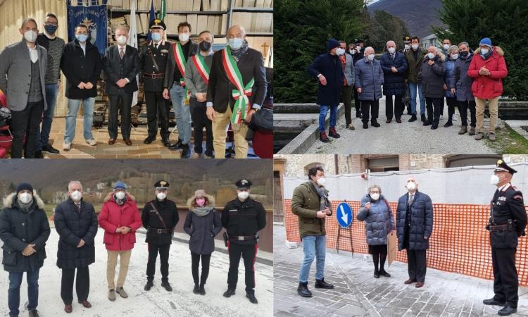 Dalla cartiera alla troticoltura: il prefetto Ferdani in visita a Pioraco, Fiuminata e Sefro