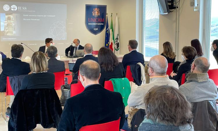 Unicam, seminario sulla Terza Missione delle Università: ospite il rettore Riccardo Pietrabissa