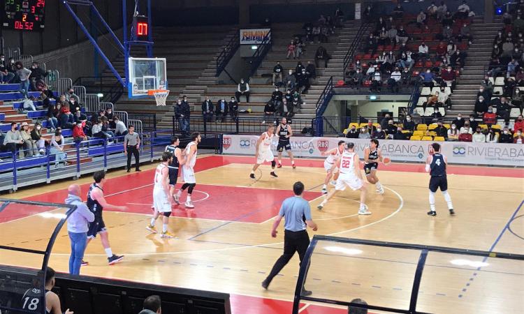 Virtus Civitanova, pesante sconfitta contro la Riviera Bianca a Rimini Virtus Civitanova, pesante sconfitta contro la Riviera Bianca a Rimini