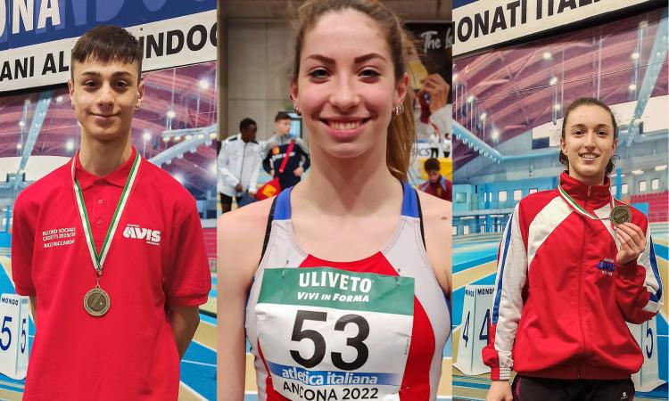 Atletica Allievi, splendidi risultati ad Ancona ai Campionati Italiani per i maceratesi