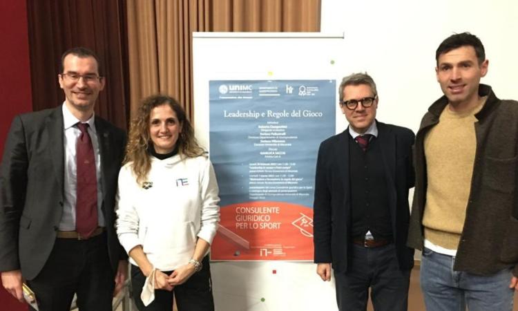 Unimc, a scuola di leadership con l’arbitro Juan Luca Sacchi Unimc, a scuola di leadership con l’arbitro Juan Luca Sacchi