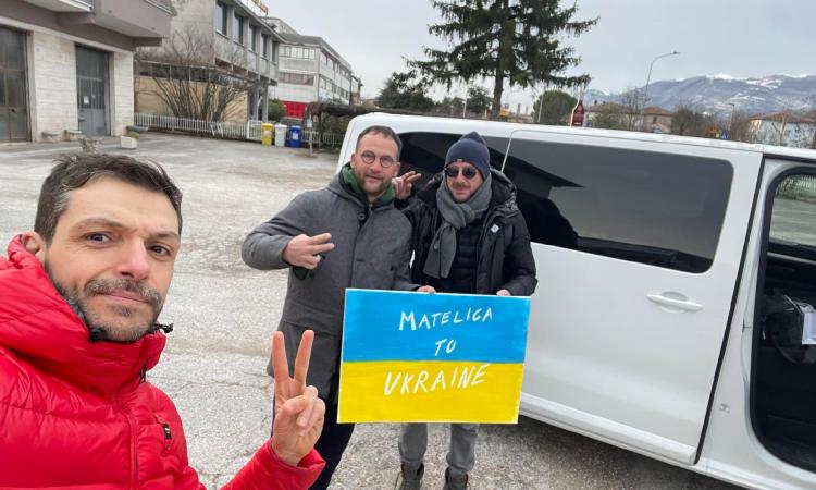 Il cuore grande di Matelica. Dalle Marche all’Ucraina, un furgone di aiuti umanitari