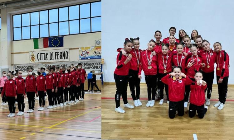 Ginnastica aerobica, Macerata fa il pieno di titoli al campionato regionale: ecco tutte le atlete premiate