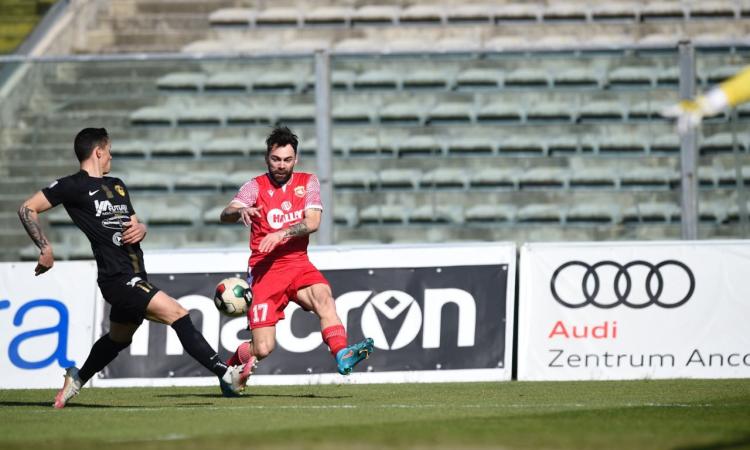 Serie C, un pareggio che sa di beffa per l'Ancona Matelica: la Viterbese rimonta due gol