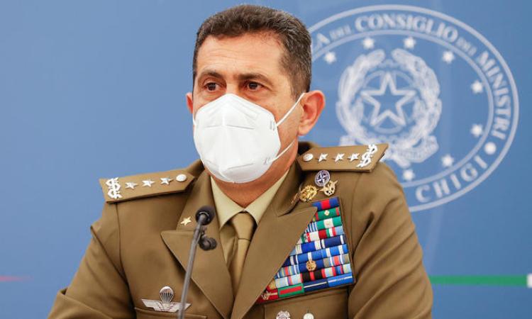 Covid, Figliuolo: "Il 31 marzo passerò la mano, credo di aver fatto la mia parte" Covid, Figliuolo: "Il 31 marzo passerò la mano, credo di aver fatto la mia parte"
