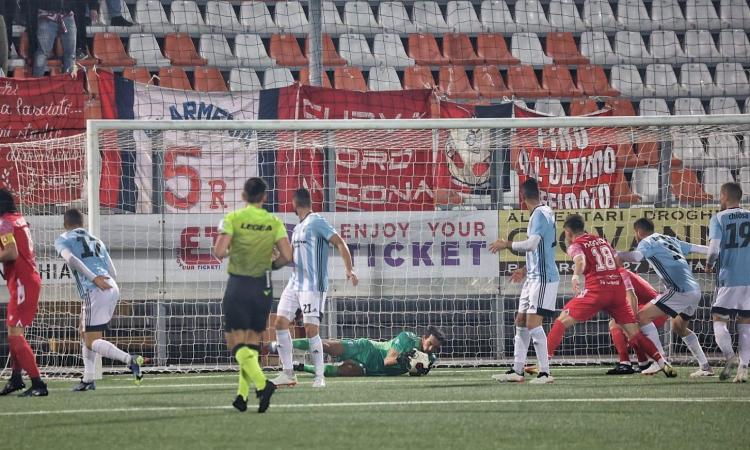 Serie C, altra trasferta amara per l'Ancona Matelica: Merkaj e Palmieri fanno gioire l'Entella Serie C, altra trasferta amara per l'Ancona Matelica: Merkaj e Palmieri fanno gioire l'Entella