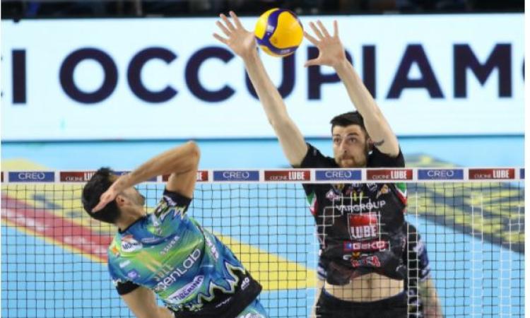 La Lube sfida Perugia per dimenticare la Champions: come vedere la partita in tv e in streaming