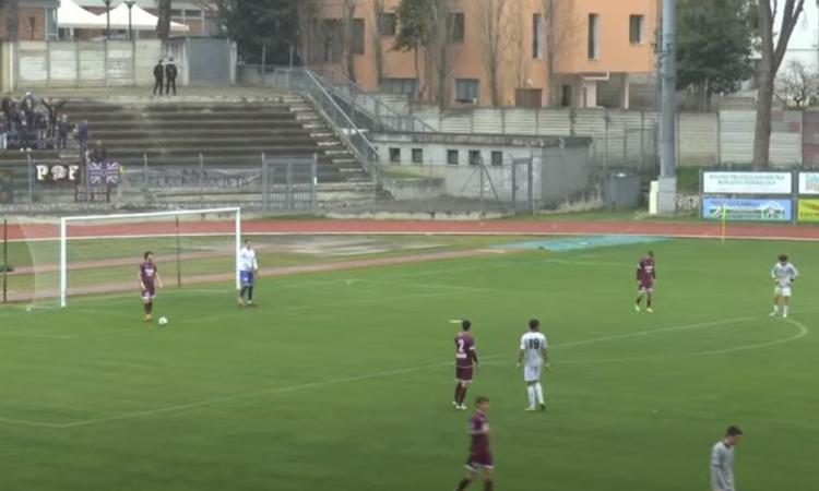 Serie D, scivolone del Tolentino. Fano espugna in 10 il "Della Vittoria" Serie D, scivolone del Tolentino. Fano espugna in 10 il "Della Vittoria"
