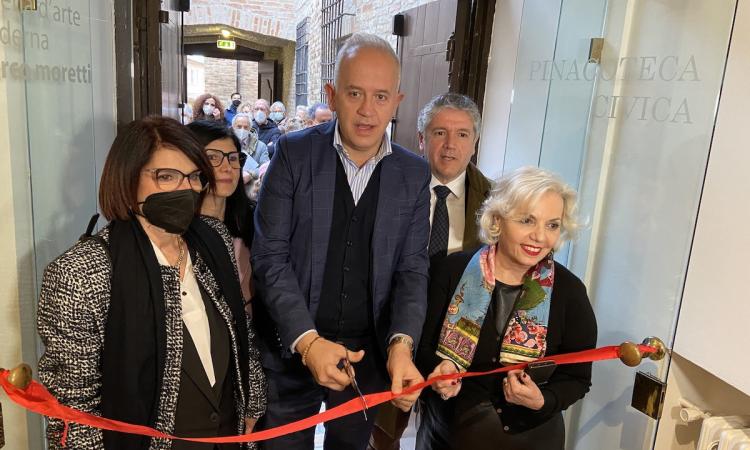 Civitanova, restyling della Pinacoteca Moretti nel 50esimo anno dalla fondazione Civitanova, restyling della Pinacoteca Moretti nel 50esimo anno dalla fondazione