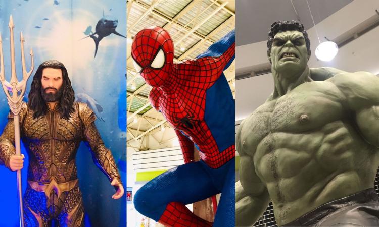 Macerata, da Spiderman a Hulk: i supereroi sbarcano al Centro Commerciale Val di Chienti Macerata, da Spiderman a Hulk: i supereroi sbarcano al Centro Commerciale Val di Chienti