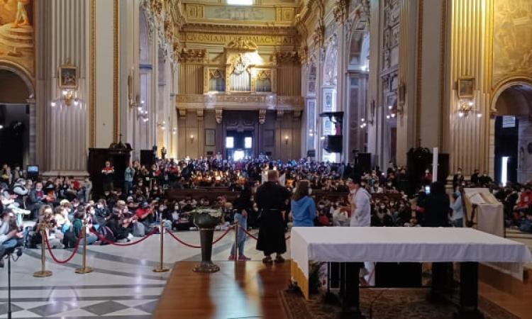 Morrovalle, le ragazze delle comunità educative Pars all'incontro con Papa Francesco