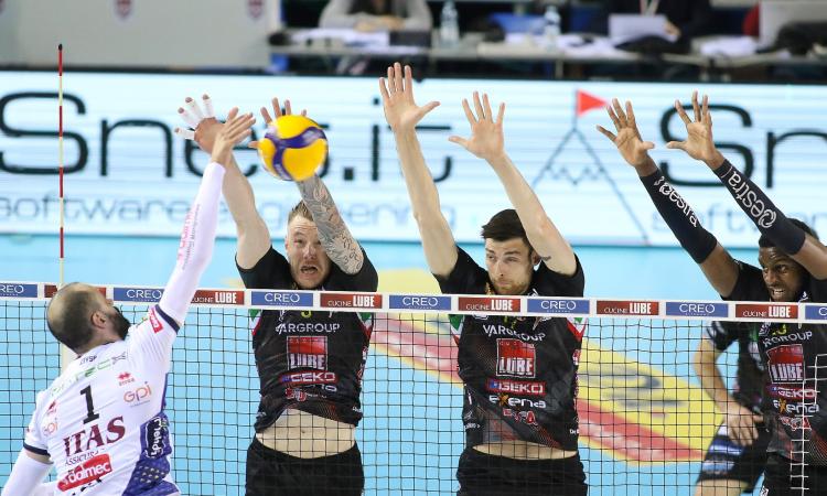 Volley, la Lube Civitanova e Trento si giocano la finale in gara 5: dove vederla in diretta tv