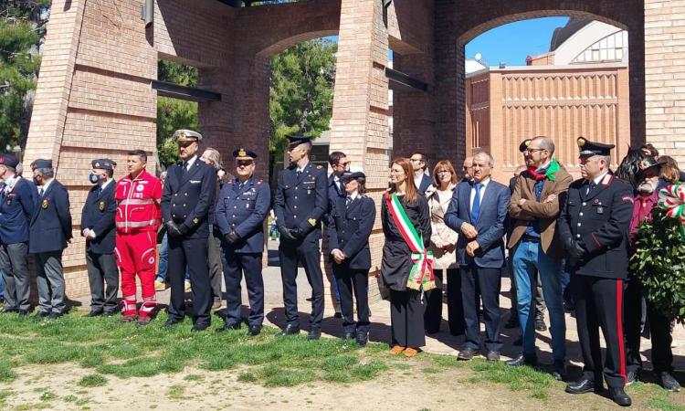 Potenza Picena celebra il 25 aprile. "Il pensiero a chi ha combattuto e combatte oggi per la libertà" (FOTO)