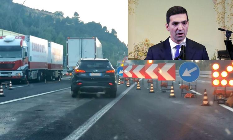 Lavori A14, Acquaroli: "Basta code, chiederò incontro ad Autostrade"