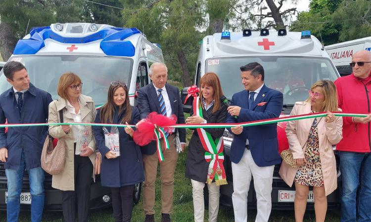 Potenza Picena, Giornata della Croce Rossa: quattro nuovi mezzi a servizio della città