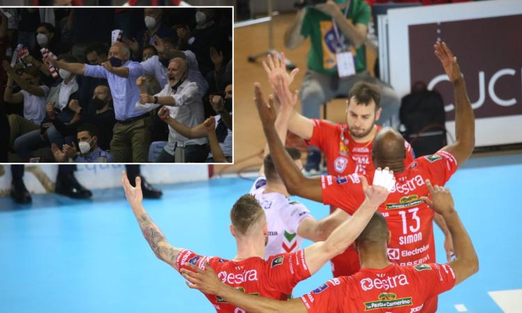 Lube, sei una meraviglia: il settimo scudetto è realtà. Civitanova è campione d'Italia (FOTO e VIDEO)