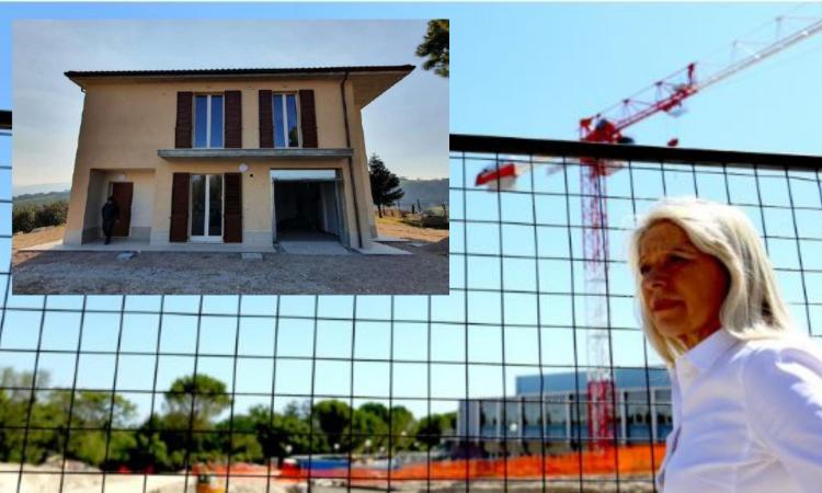 San Severino, era stata abbattuta dal sisma: ricostruita abitazione nelle campagne di Pitino