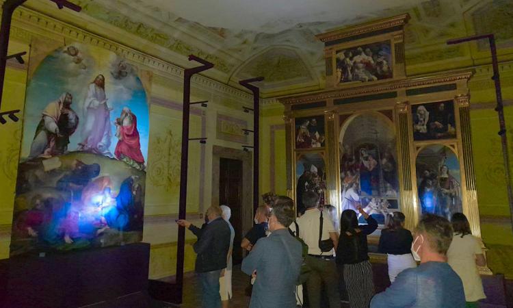 Recanati, grande successo per 'Luci sull'arte' all'interno dei musei. Si replica a giugno e luglio Recanati, grande successo per 'Luci sull'arte' all'interno dei musei. Si replica a giugno e luglio