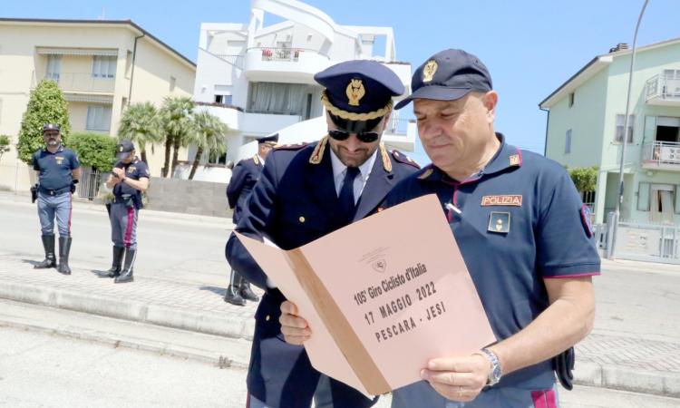Il Giro d'Italia 2022 nel cuore della Provincia e sotto il controllo della Polizia Stradale (FOTO)