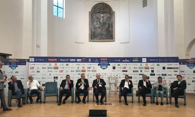 Lotito, Altafini e Tardelli: Morrovalle regina dello sport con il Premio Cesarini: i premiati Lotito, Altafini e Tardelli: Morrovalle regina dello sport con il Premio Cesarini: i premiati