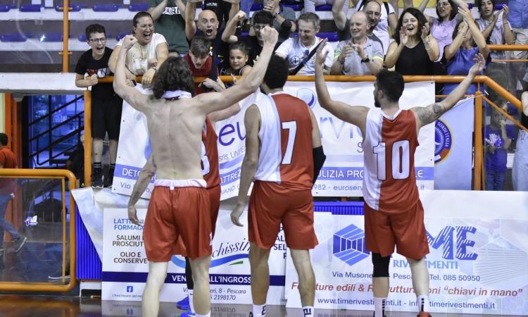 Impresa dell'Halley Matelica: batte la Amatori Pescara in gara 3 e vola in finale playoff Impresa dell'Halley Matelica: batte la Amatori Pescara in gara 3 e vola in finale playoff