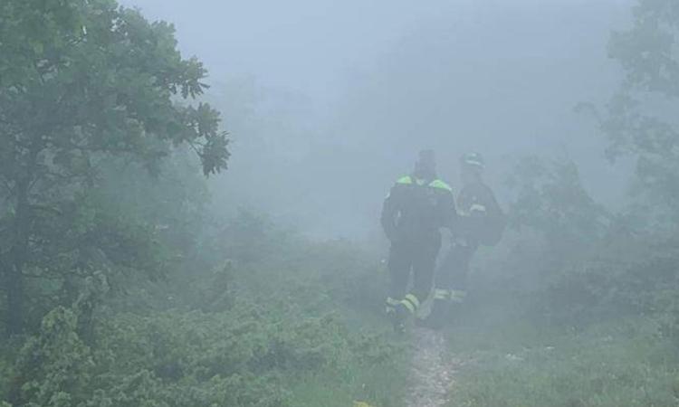 Fiastra, sorpresi dal maltempo alle Lame Rosse: recuperata coppia di escursionisti