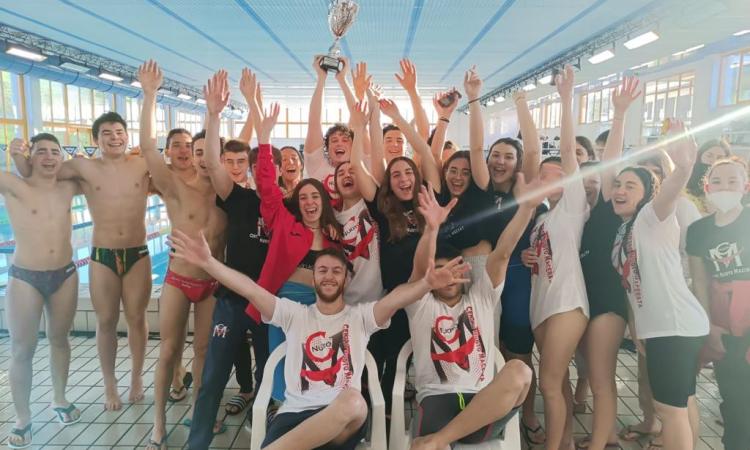 Centro Nuoto Macerata da record: titolo regionale e oltre 100 medaglie vinte dalla squadra del Salvamento Centro Nuoto Macerata da record: titolo regionale e oltre 100 medaglie vinte dalla squadra del Salvamento