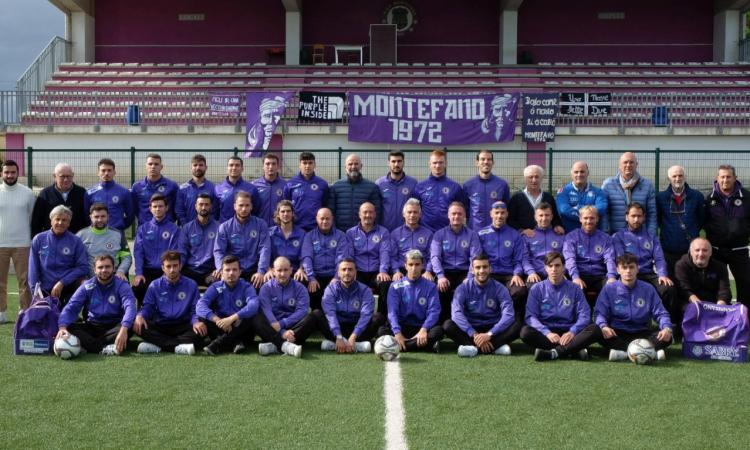 Montefano Calcio, festeggiamenti per i 50 anni di attività della società viola Montefano Calcio, festeggiamenti per i 50 anni di attività della società viola