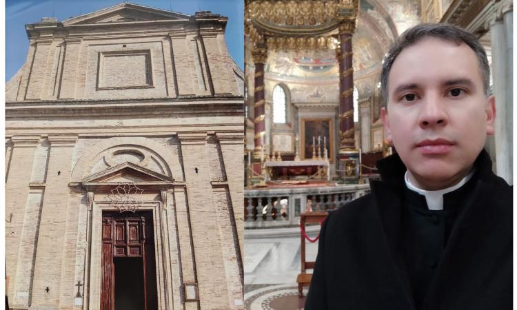 Macerata, don Fabio José Olano Carranza è il nuovo parroco a Santa Maria delle Vergini