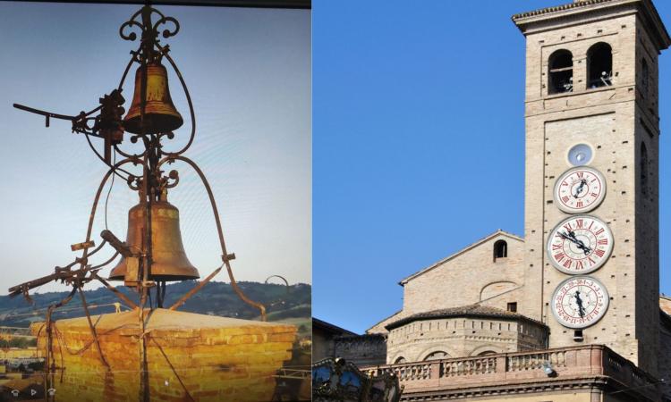 Tolentino, per chi (non) suona la campana... lavori ultimati alla Torre degli Orologi Tolentino, per chi (non) suona la campana... lavori ultimati alla Torre degli Orologi